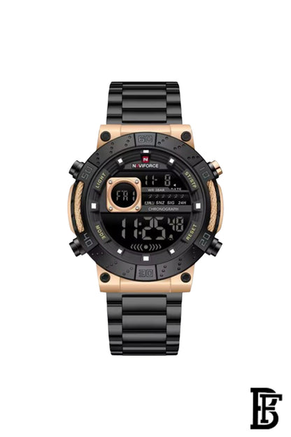 NAVIFORCE NF9241S  RGBB  MEN'S Stainless Steel Analog Wrist Watch image 1