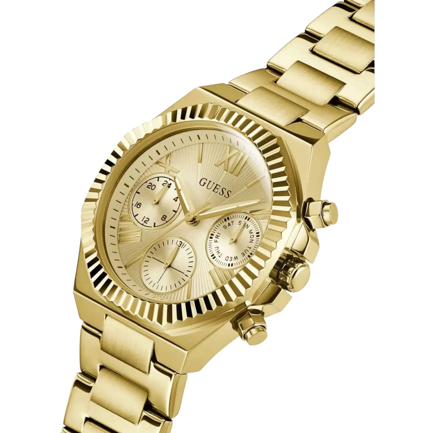 Guess Equality GW0769L2 gold-tone stainless steel multifunction watch for women image 3