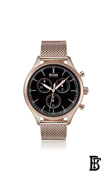 Hugo Boss Watch For Men 1513548 + Gift perfume Tester 30 ml image 2