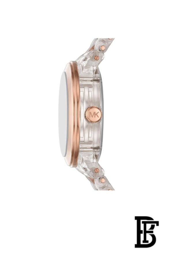 Michael Kors MK7355 Runway Three-Hand Women’s Watch – Rose Gold-Tone Stainless Steel image 4
