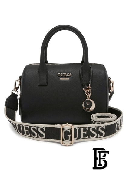 Guess Black Women Shoulder Bag Sf943608 Bla – Elegant Everyday Shoulder Bag image 0