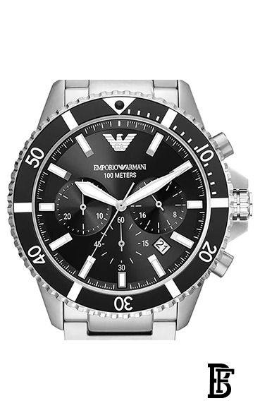 EMPORIO ARMANI Men's Chronograph Round Quartz Wrist Watch AR11360 image 2