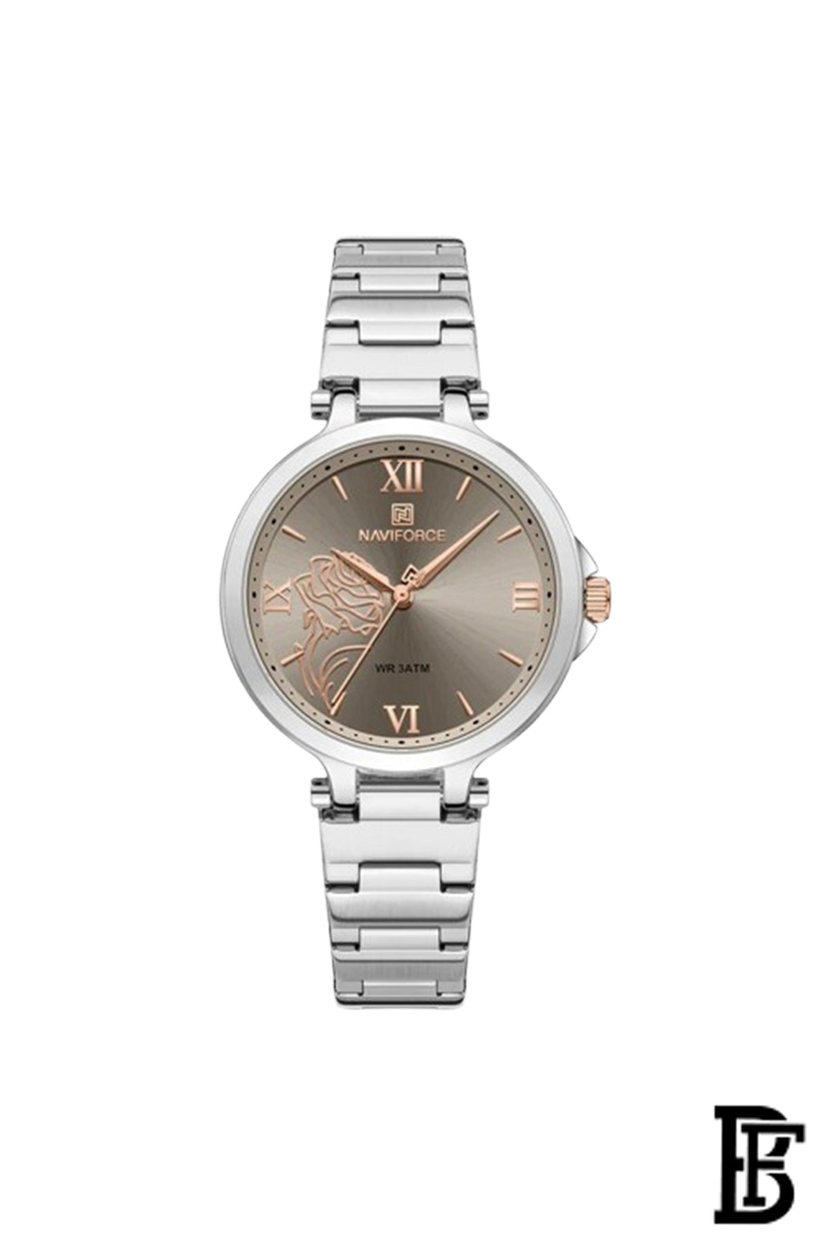 Naviforce NF5060 S/GY      Women's Analog Stainless Steel Watch image 0