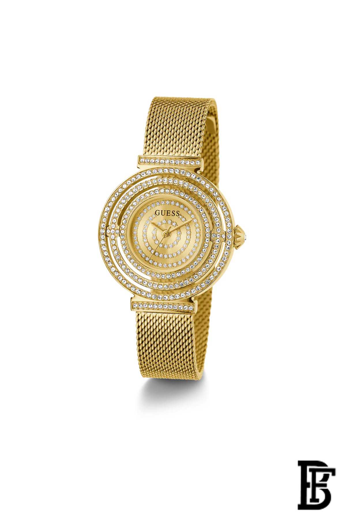 GUESS Ladies Gold Tone Analog Watch gw0550l2 image 1