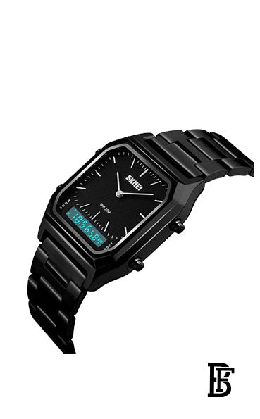 SKMEI  Men's Stainless Steel Watch SK1220 Black image 2