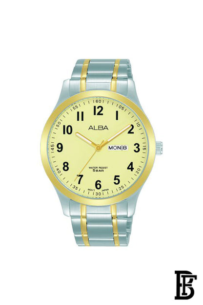 Alba AJ6172X Men's Stainless Steel Quartz Analog Wrist Watch   Warranty from Elaraby Group image 0