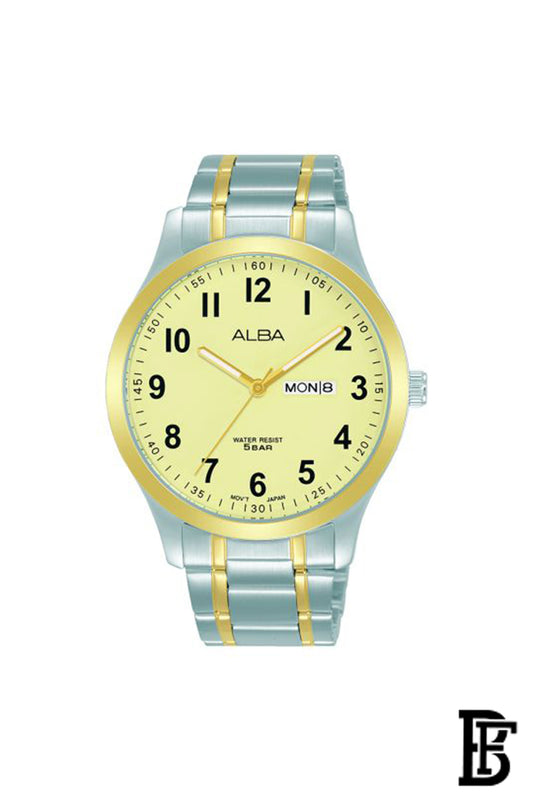 Alba AJ6172X Men's Stainless Steel Quartz Analog Wrist Watch   Warranty from Elaraby Group image 0
