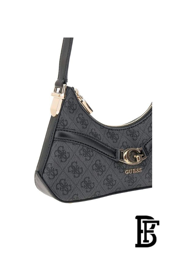 Guess Black Women Shoulder Bag Hwsg7993730 – Elegant Everyday Shoulder Bag image 5