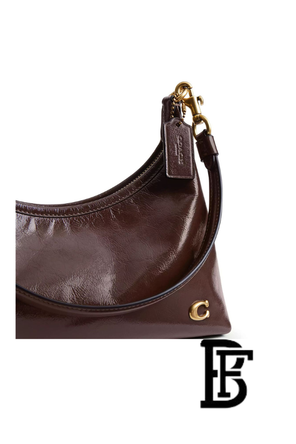Coach Dark Brown Women Shoulder Bag Cad75 B4Mpl– Elegant Everyday Shoulder Bag image 9