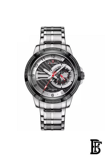 NAVIFORCE NF9206 S/B      MEN'S Stainless Steel Analog Wrist Watch image 0