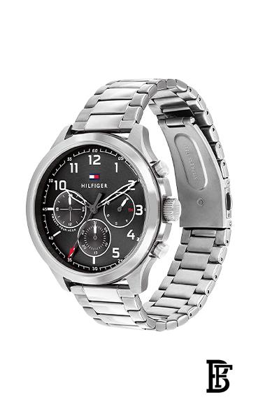 TOMMY HILFIGER Men's Asher Black Dial Watch 1791852 image 2