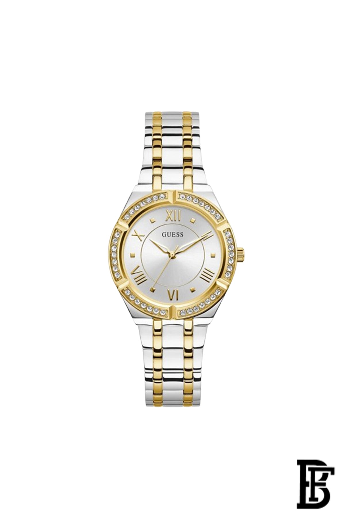GUESS Ladies Silver Tone/Gold Tone Analog Watch  GW0033L4 image 1