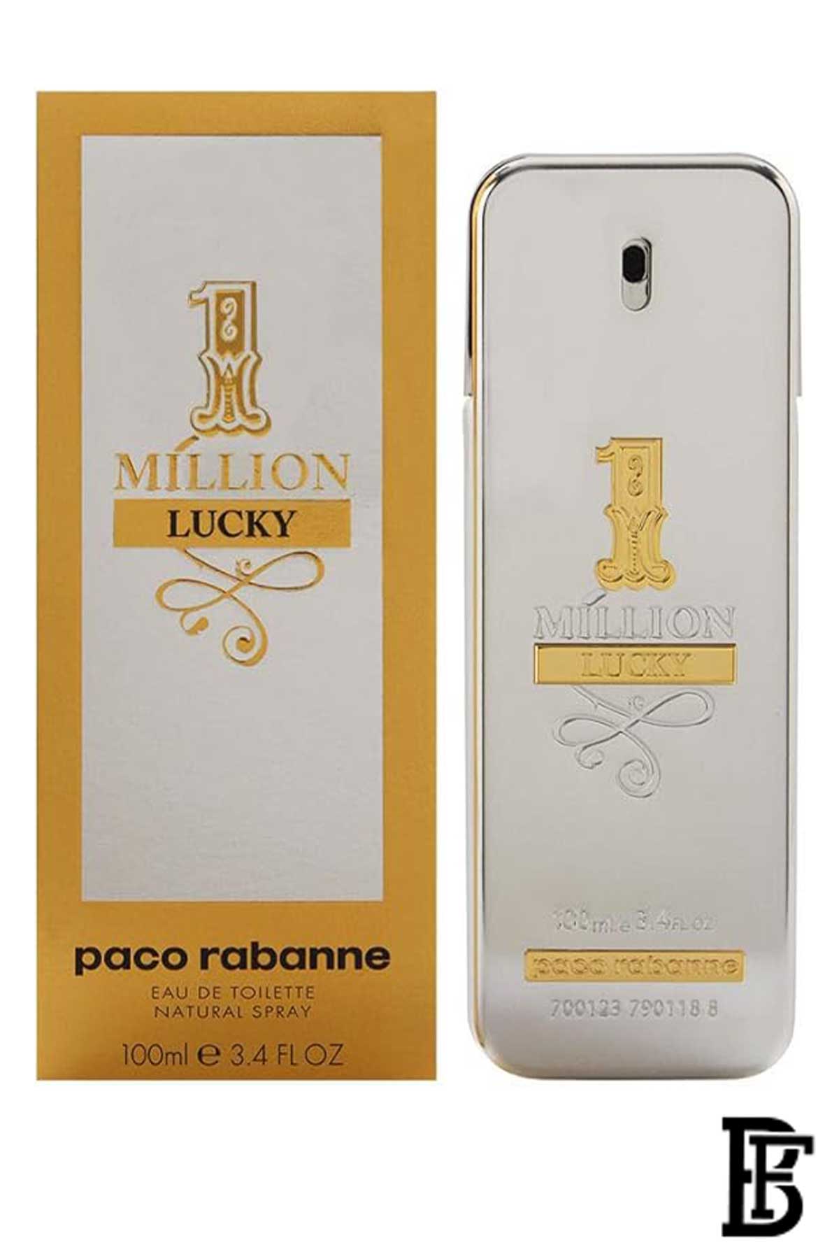 paco rabanne 1 Million Lucky for Men - Eau de Toilette, 100 ml ORIGINAL image 0
