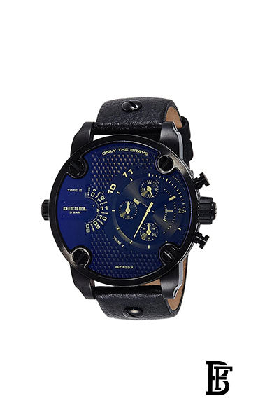 DIESEL men Little Daddy Water Resistant Chronograph Watch DZ7257 + Gift perfume Tester 30 ml image 2