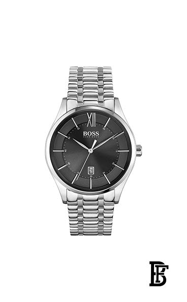 Hugo Boss Watch For Men 1513614 + Gift perfume Tester 30 ml image 2