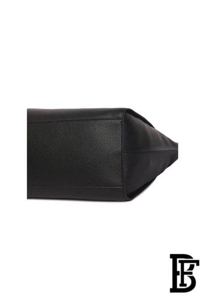 Tommy Hilfiger Black Leather Women Handbag AW0AW14469 BDS – Large Elegant Shoulder Bag image 7