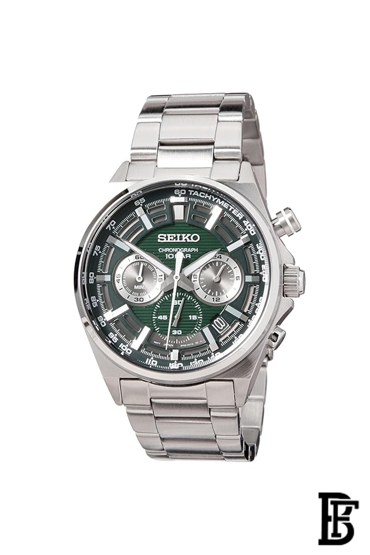 SEIKO  SSB405P1 Men's Stainless steel  Quartz CHRONOGRAPH  Wrist Watch      Warranty from Elaraby Group image 0