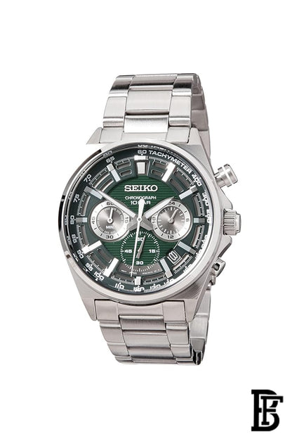 SEIKO  SSB405P1 Men's Stainless steel  Quartz CHRONOGRAPH  Wrist Watch      Warranty from Elaraby Group image 0