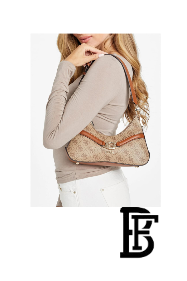 Guess Light Brown Women Shoulder Bag Hwsg7993730 Ltl – Elegant Everyday Crossbody Bag image 2