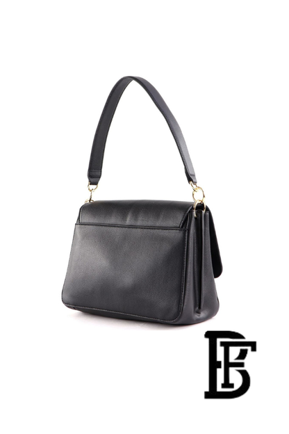 Tommy Hilfiger Black Leather Women Handbag and cross Aw0Aw14510 – Elegant Everyday Crossbody and hand image 6