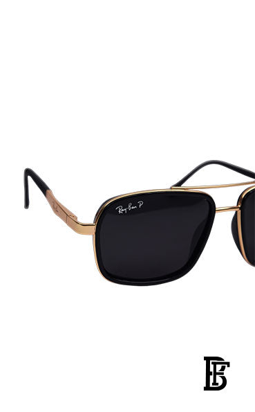 Generic rectangular sunglasses inspired by Rayban sn007 image 2