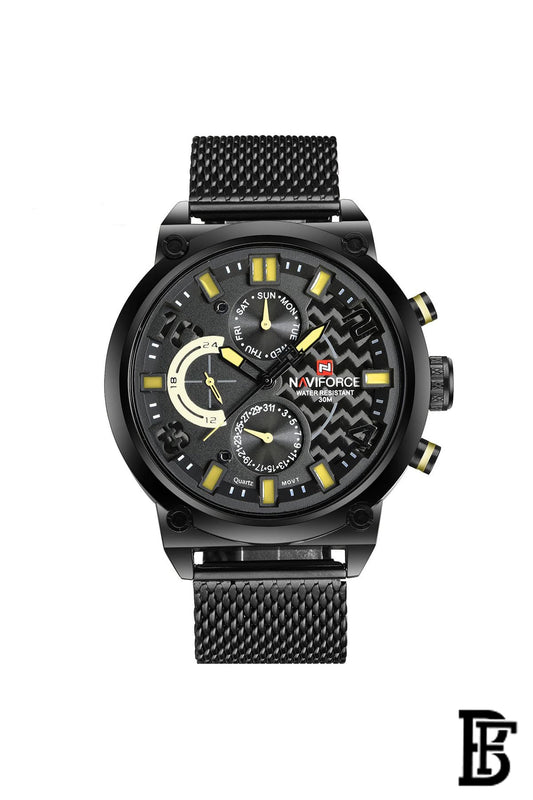 NAVIFORCE NF9068 BYB   MEN'S Stainless Steel Wrist Watch image 1