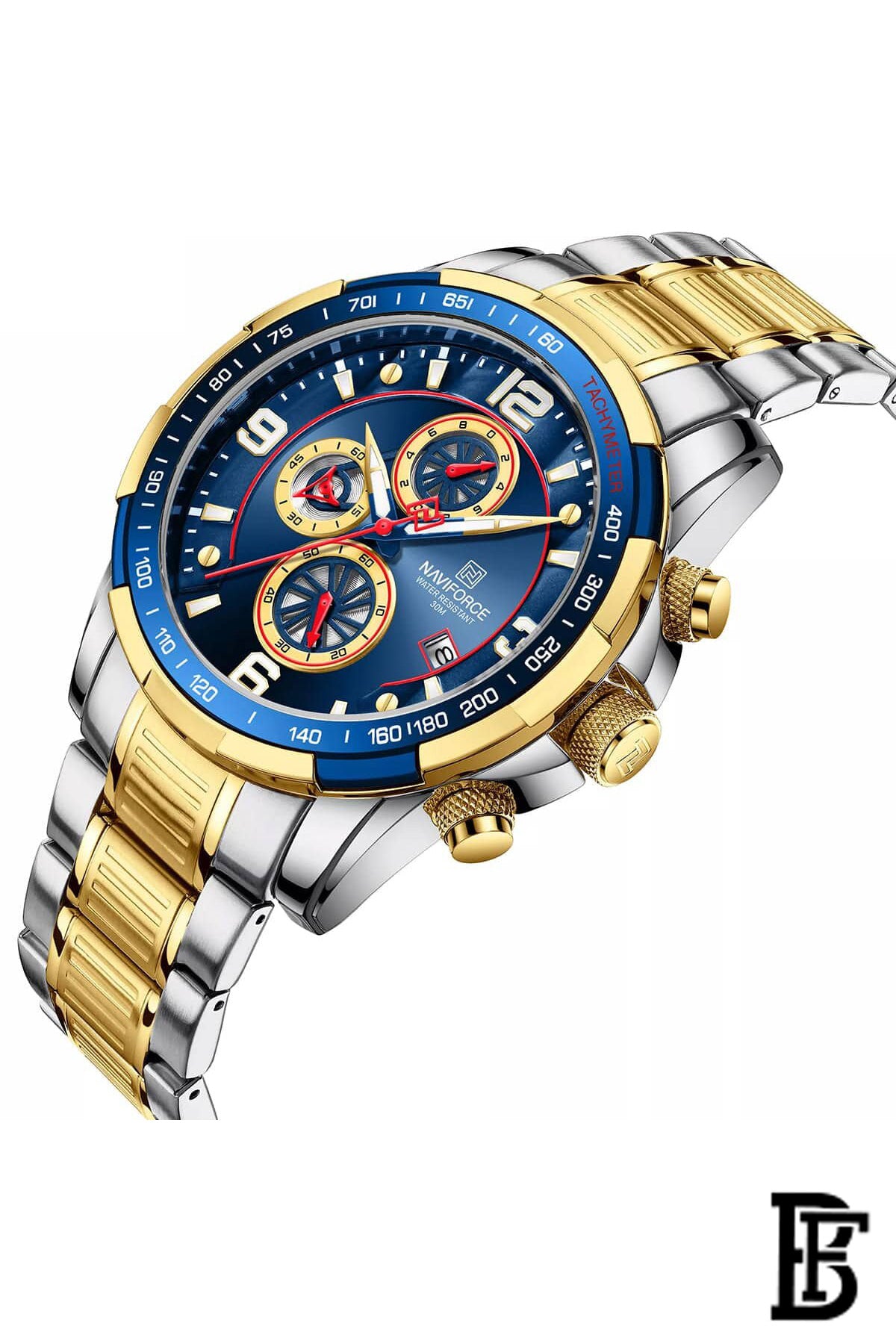 NAVIFORCE NF8020S G/BE Men's Watch image 2