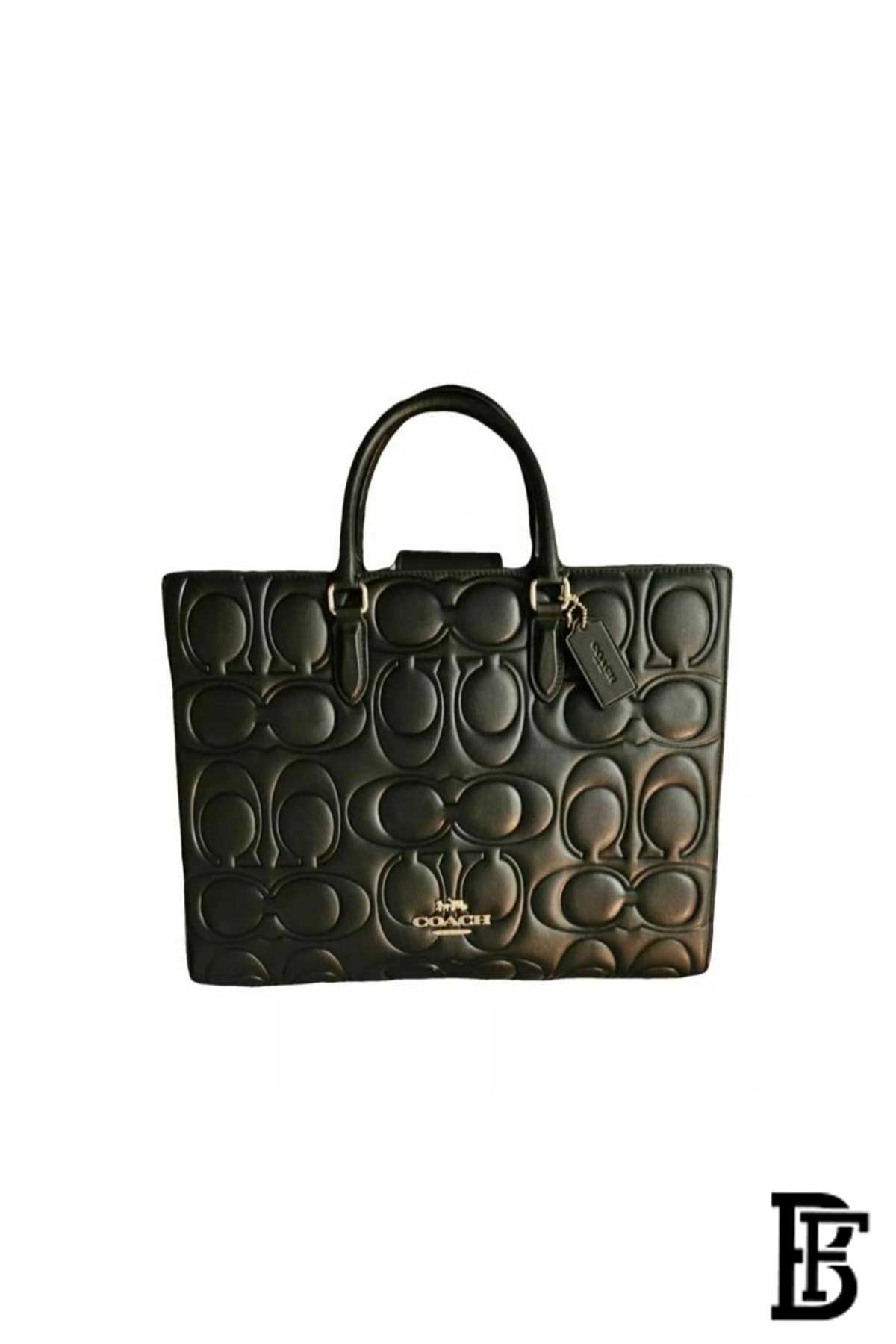 Coach Maggie tote bag in black image 2