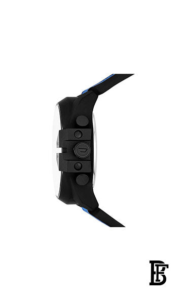 DIESEL Men's Mega Chief Water Resistance Silicone Digital/Analog Watch DZ4550 image 2