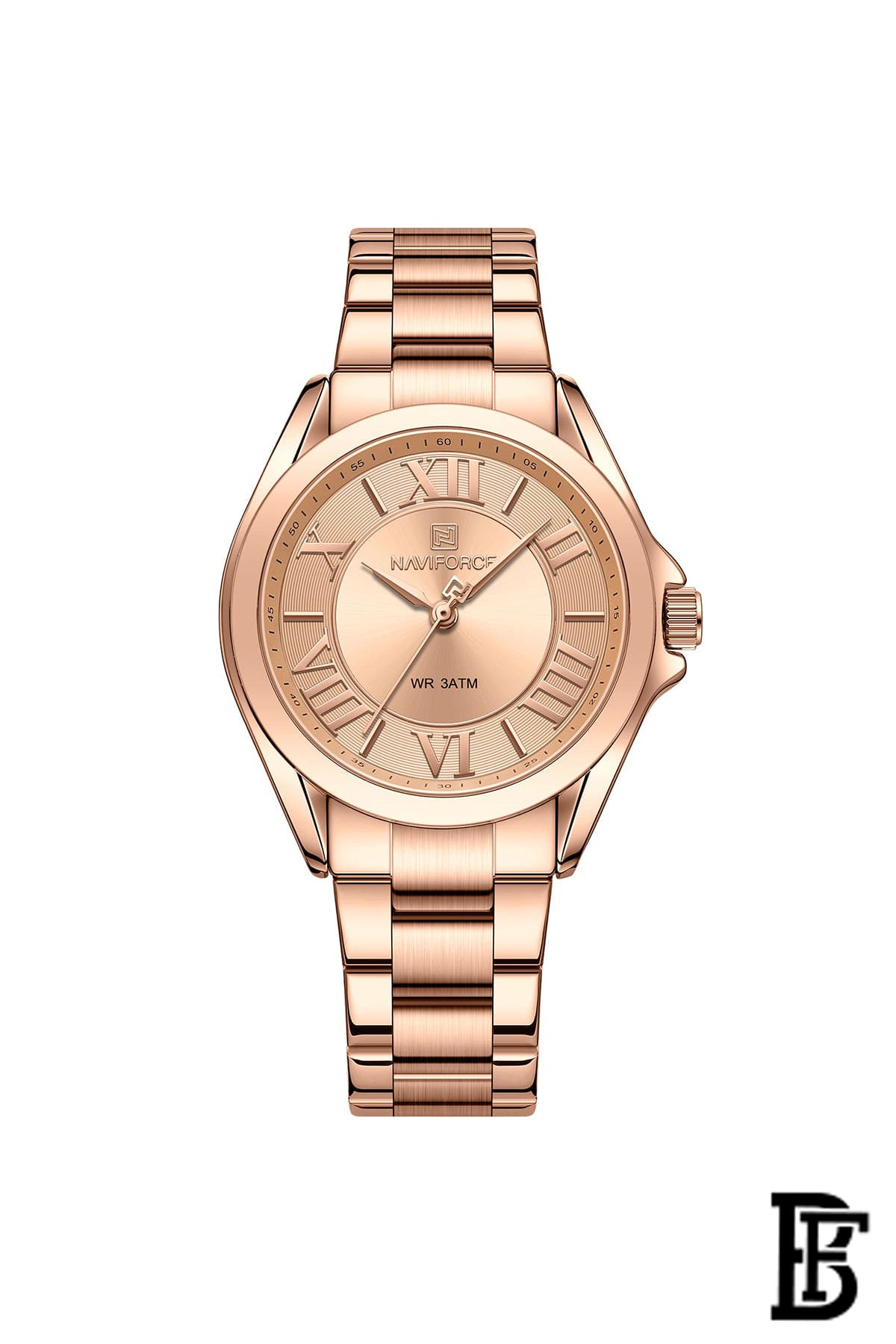 Naviforce NF5037 RGRG   Women's Analog Stainless Steel Watch image 0