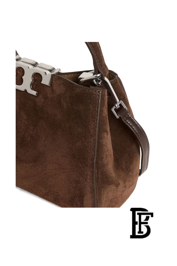 Tory Burch brown Leather Women Handbag 171502 202  – Elegant Everyday Shoulder Bag image 5