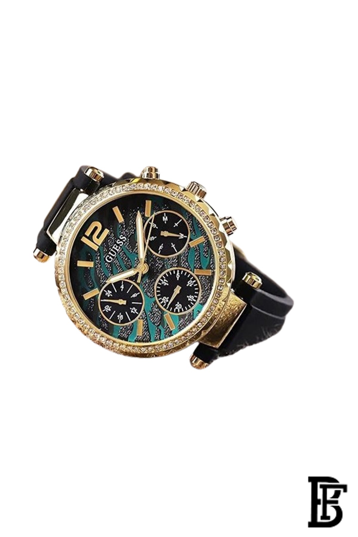 Guess Women's Analog Silicone strap Watch GW0113L1 image 2