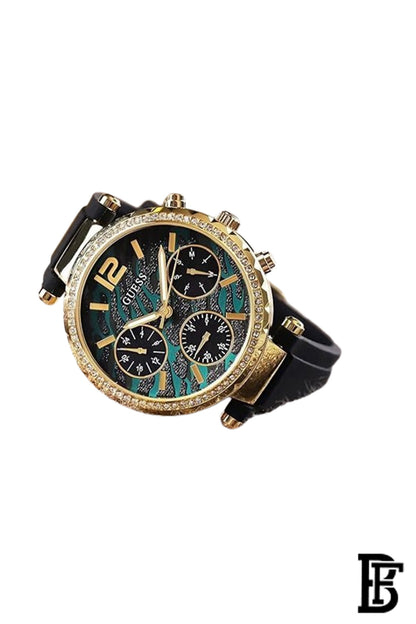 Guess Women's Analog Silicone strap Watch GW0113L1 image 2