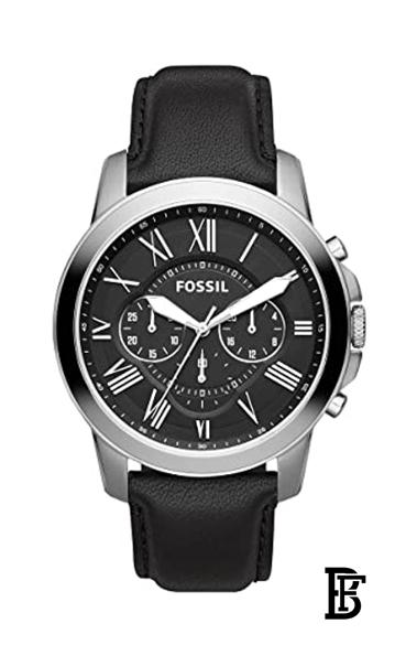 FOSSILMen's Grant Chronograph Watch FS4812 - 44 mm - Black image 0