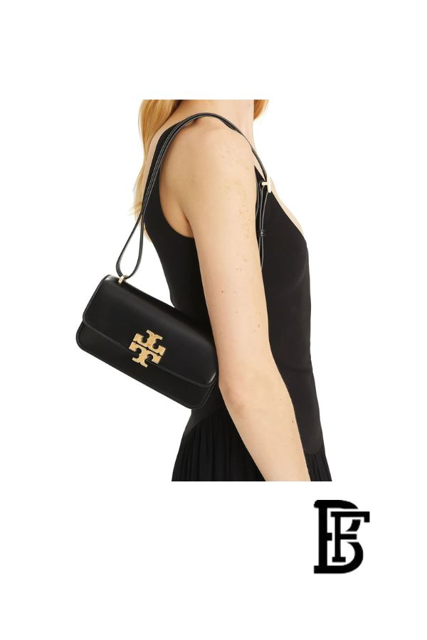 Tory Burch Black Leather Women Handbag 158734 001 – Elegant Everyday Shoulder Bag image 12
