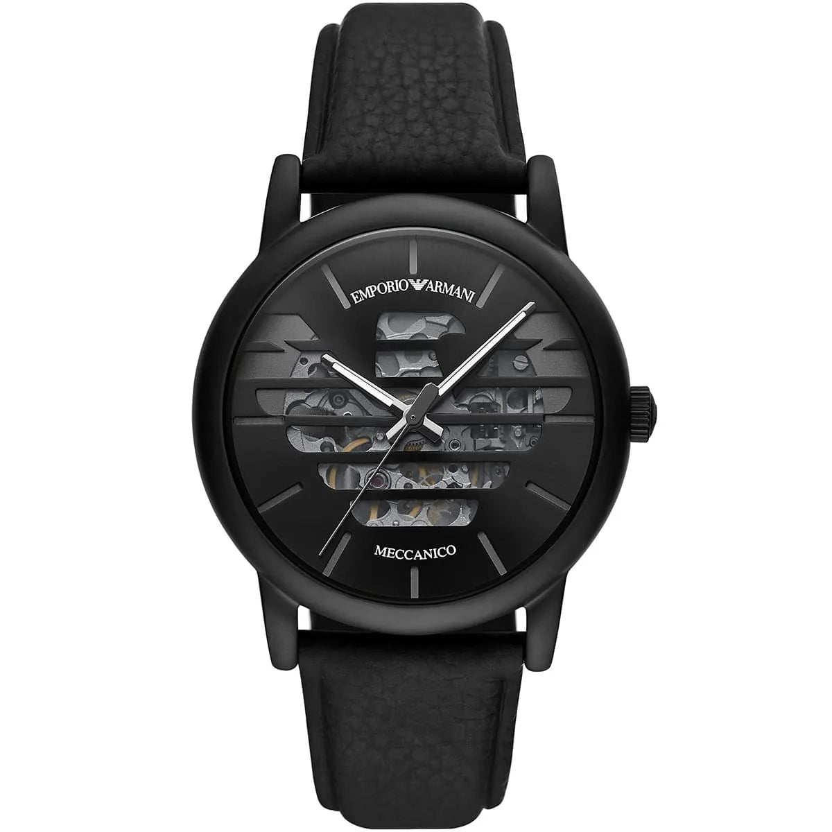 EMPORIO ARMANI Men's Luigi Leather Analog Watch AR60032