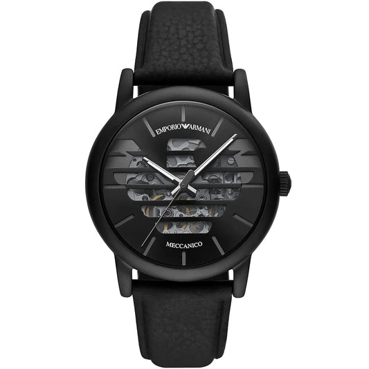 EMPORIO ARMANI Men's Luigi Leather Analog Watch AR60032