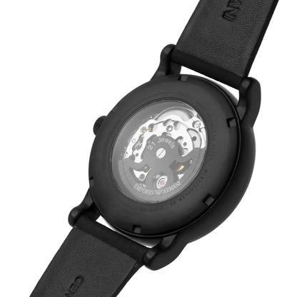EMPORIO ARMANI Men's Luigi Leather Analog Watch AR60032