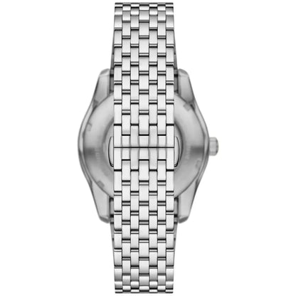 Emporio Armani Antonio Men's Watch AR60091 – Green Dial Automatic & Silver Stainless Steel Strap 43mm