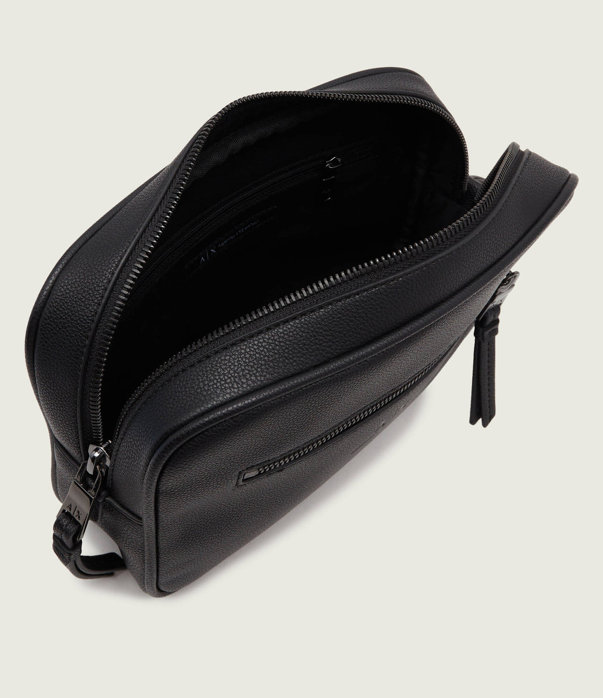 Armani Exchange Toiletry Bag Black, black-Bag00003