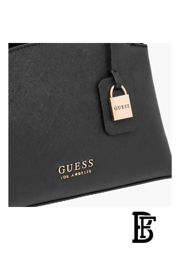 Guess Black Women Shoulder Bag Sa917706 – Elegant Everyday Shoulder Bag image 7