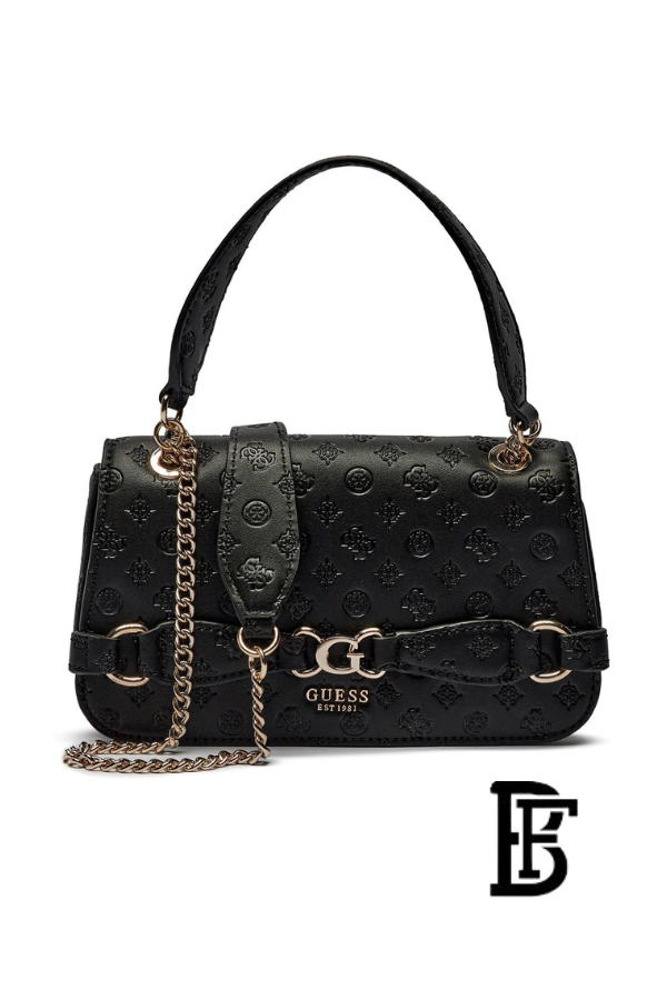 Guess Black Women Shoulder Bag Hwpg9336210 Blo – Elegant Everyday Shoulder Bag image 0