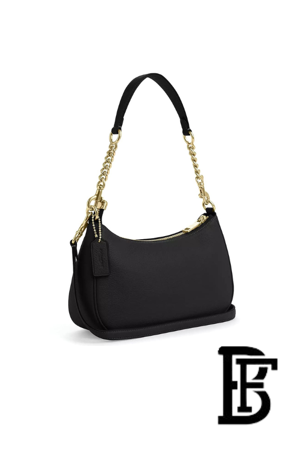 Coach Gold Black Women Shoulder Bag Cv934 Imblk – Elegant Everyday Shoulder Bag image 8