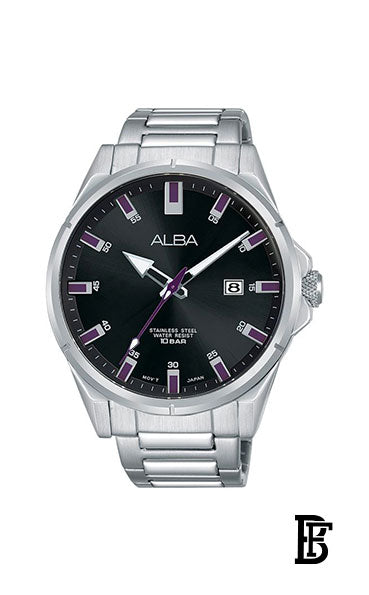 Alba AS9E31X Men's Stainless Steel Quartz  Analog Wrist Watch   Warranty from Elaraby Group image 0