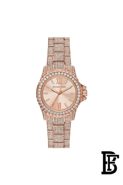 Michael Kors Mini Everest Women's Watch MKO1197 – Rose Gold Dial & Stainless Steel Strap image 1