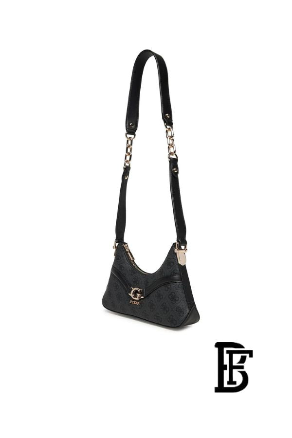 Guess Black Women Shoulder Bag Hwsg7993730 – Elegant Everyday Shoulder Bag image 4