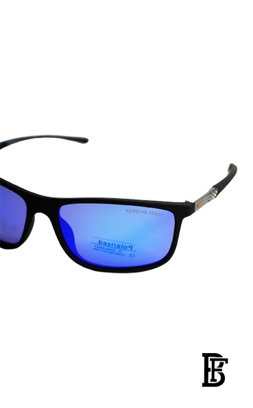 Men’s Square Polarized Sunglasses – UV Protection – Model [S033] image 2