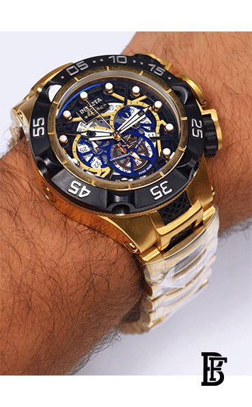Invicta Watch Invicta 37268 Carbon Hawk Men 54.7 carbon fiber stainless steel image 2