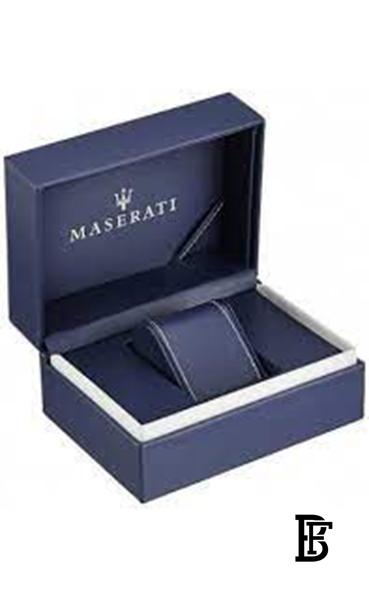 MASERATI Men's Leather Analog Watch R8851108027 image 3