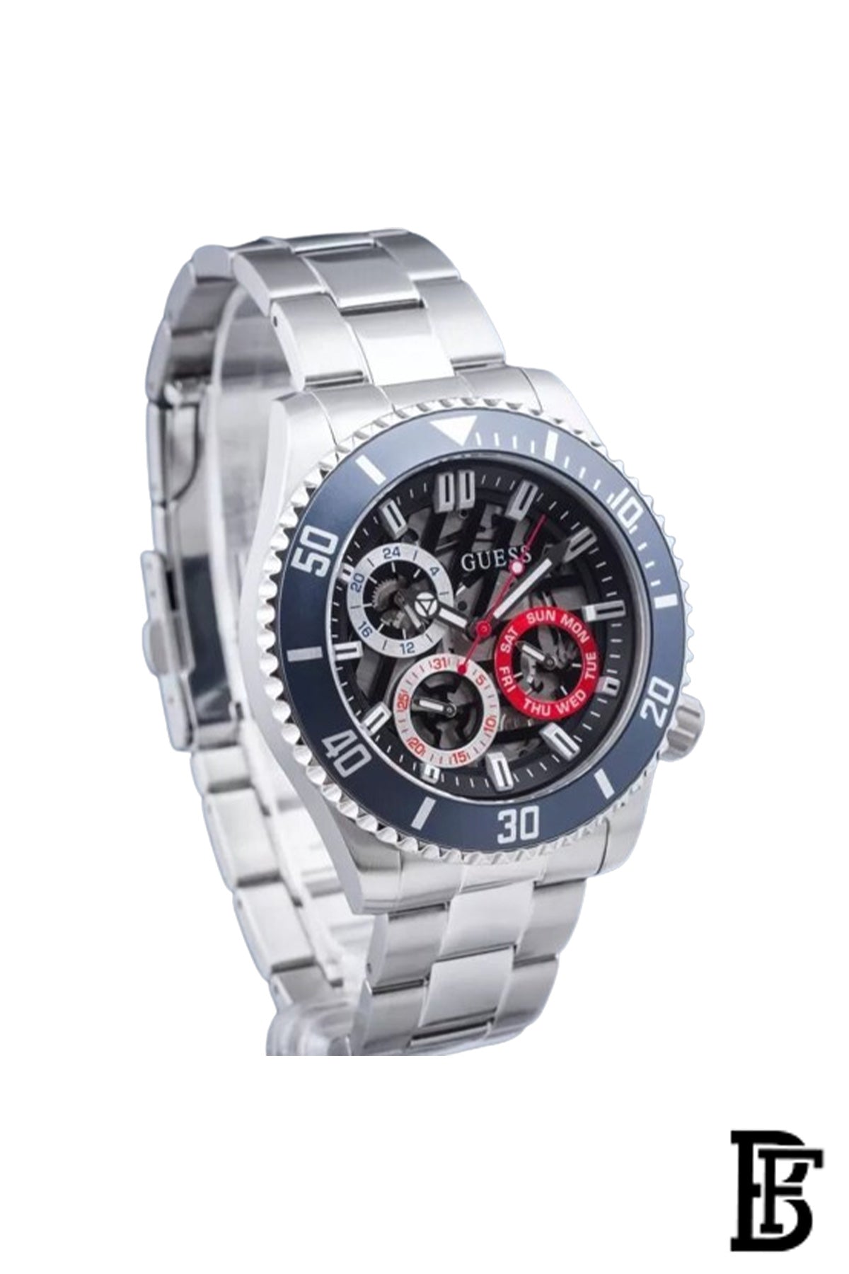 Guess Men's Analog Stainless Steel strap Watch         GW0488G1 image 2